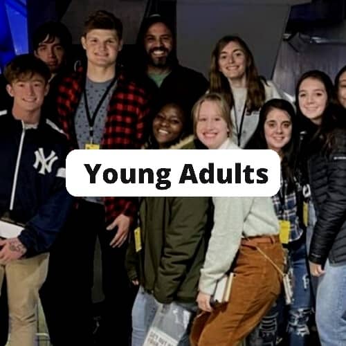 Community Bible Church has a great young adult ministry that we call Community College. Designed for 18-25 years old, we meet every Thursday night for food and Bible study. We also have many activities and retreats throughout the year as well. Don't wait to get involved. 