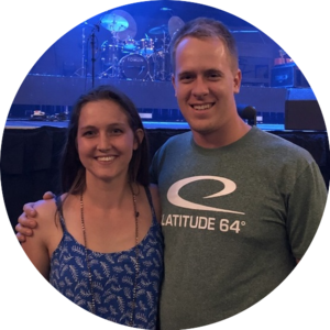 Worship director Joel and his wife Laura. Joel leads our music each Sunday in a time of singing worship to the Lord. We sing mostly contemporary, modern worship songs, but will also mix in older hymns as well. 